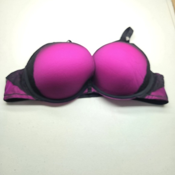 torrid Other - Torrid Women Bra 44D Magenta Push Up Underwired Lace Mesh Multiway